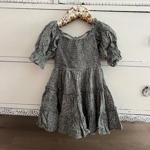 Ivy city co 2T dress mini basil dress